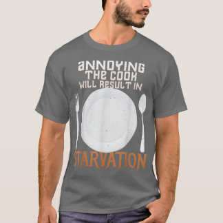 Humorvoll Donne den Koch oder sonst kochen ich T-Shirt