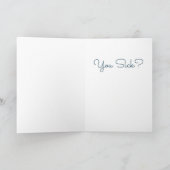 Humorvoll erhalten Sie wohle Karte (Innenseite)