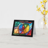 Humorvoll ernst ... alles verändert sich karte (Gelbe Blume)