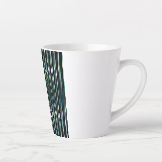 humorvoll gestreifte milchtasse (Rechts)