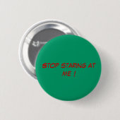 Humorvoll-Knopf Button (Vorne & Hinten)