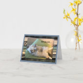 humorvoll, lustig und albern karte (Gelbe Blume)