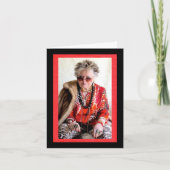 Humorvoll mit GPS oder Sternen Karte (Vorderseite)