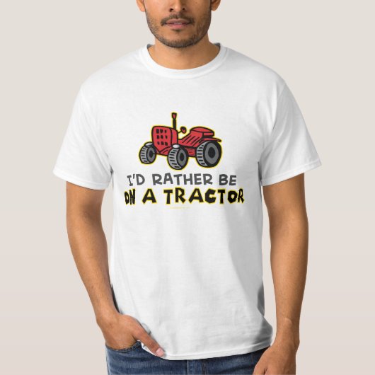 Humorvoll wäre ich eher auf einem Traktor T-Shirt (Vorderseite)