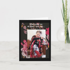 Humorvoll, was mich dazu gebracht hat, diese Karte