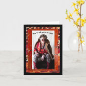 Humorvoll zu wissen, ob Sie erwachsen sind Karte (Gelbe Blume)