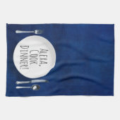 humorvolle Alexa Command zum Essen Geschirrtuch (Horizontal)