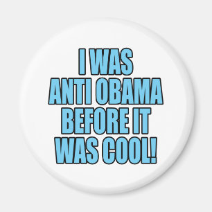 Humorvolle Antiobama-T - Shirts und -Autoaufkleber Magnet