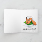Humorvolle Arbeitsplatzbeförderung Gratulation Karte (Innenseite)
