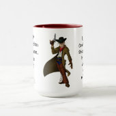 Humorvolle Aufblähung Tasse (Zentrum)