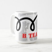 Humorvolle Badmintonkaffee-Tasse mit lustigem Witz Kaffeetasse (Vorderseite Links)