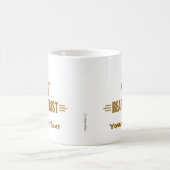 Humorvolle Bären Kaffeetasse (Mittel)