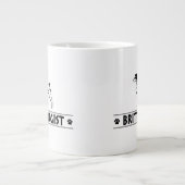 Humorvolle Bretagne Jumbo-Tasse (Vorderseite)