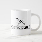 Humorvolle Bretagne Jumbo-Tasse (Rechts)