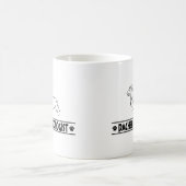 Humorvolle Drahthaar-Dackel Kaffeetasse (Mittel)