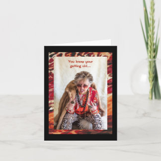 Humorvolle Erwachsenenalter Geburtstagskarte Karte