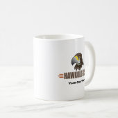 Humorvolle Falke-Falken Kaffeetasse (VorderseiteRechts)
