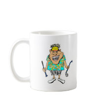 humorvolle Golfer-Tasse