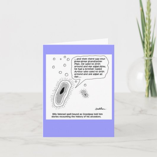 Humorvolle Grußkarte durch Mike Seddon Karte (Vorderseite)