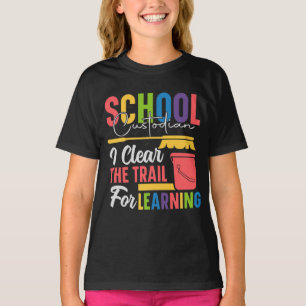 Humorvolle Hausmeister-Vektoren, Inspirierende Zit T-Shirt