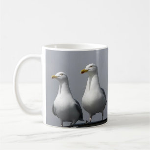 Humorvolle Herr und Frau Gully Romantische Möwe Kü Kaffeetasse