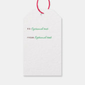 Humorvolle Maskenreiniger 2020 Custom Holiday Geschenkanhänger (Rückseite)