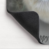 Humorvolle orange Katze Mousepad (Ecke)