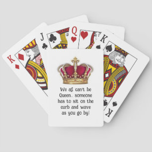 Humorvolle Queen Classic Playing Cards Spielkarten