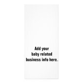 Humorvolle Schlafsäulentür Hängt Türhänger Werbekarte (Hinten)