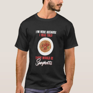 Humorvolle Spaghetti-Enthusiasten Feinschmecker Ga T-Shirt