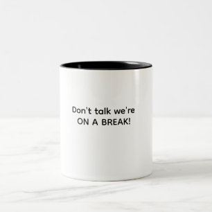 Humorvolle Tasse für eine stillere Kaffeepause