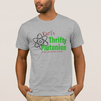 Humorvolle Wissenschafts-nuklearer Plutonium-T - T-Shirt