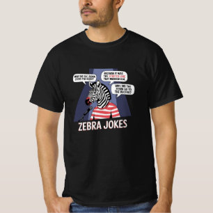 Humorvolle Zebra-Grafik für Safari-Fans T-Shirt