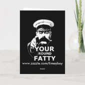 Humorvollen St George Tag Karte (Rückseite)