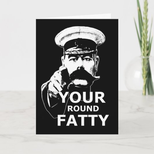 Humorvollen St George Tag Karte (Vorderseite)