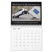 Humorvoller Anti-motivierend Ausfall und Unsinn Kalender (Mär 2027)