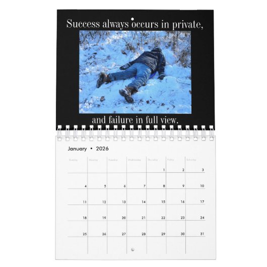 Humorvoller Anti-motivierend Ausfall und Unsinn Kalender (Jan 2026)