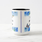 Humorvoller Blumenkatholischer Mea Cuppa Zweifarbige Tasse (Mittel)