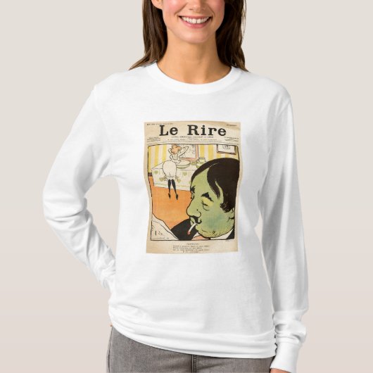 Humorvoller Cartoon T-Shirt (Vorderseite)