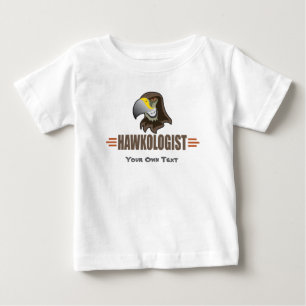 Humorvoller Habicht jagt Baby T-shirt
