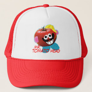 humorvoller Hut Parodie Herrn tomato head Truckerkappe