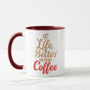 Humorvoller Morgen-Kaffee-Slogan Tasse