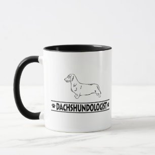 Humorvoller Rauhhaar-Dackel Tasse