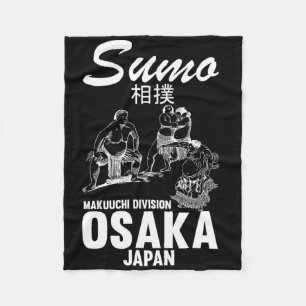 Humorvoller Sumo-Ringer Judo Osaka Japan Ringer S Fleecedecke