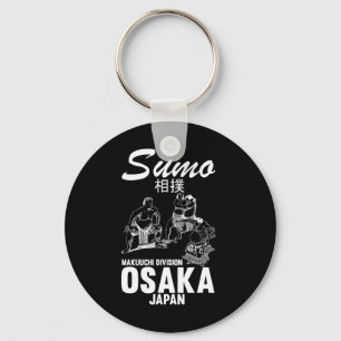 Humorvoller Sumo-Ringer Judo Osaka Japan Ringer S Schlüsselanhänger