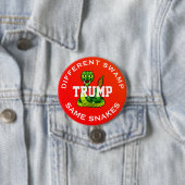 Humorvoller "Trumpf. Unterschiedlicher Sumpf. Die Button (Beispiel)