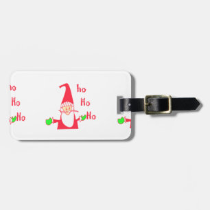 Humorvoller Weihnachtsmann-Maus: Einzigartige Fest Gepäckanhänger