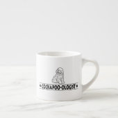 Humorvolles Cockapoo Espressotasse (Rechts)