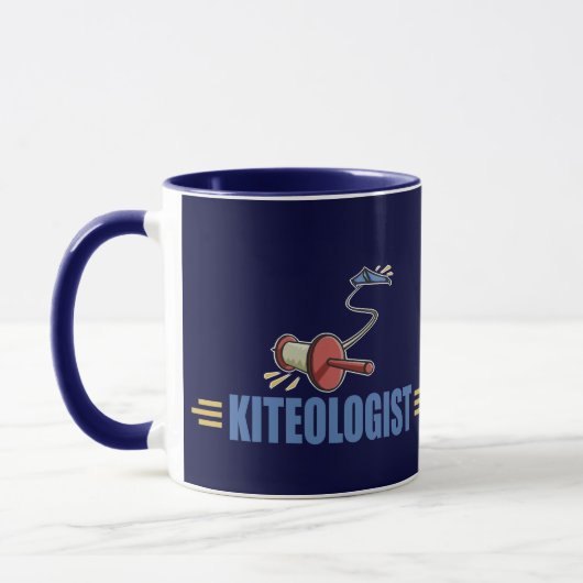 Humorvolles Drachen-Fliegen Tasse (Links)