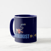 Humorvolles Drachen-Fliegen Tasse (Vorderseite Links)